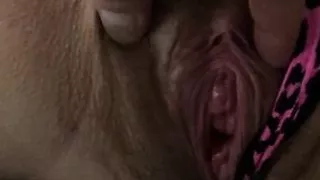 Teasing Hairy Pussy Porn in Sexy Panties – American Milf 44