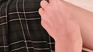 My ex came in my panties, I will wear them all day