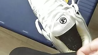 Cum in DVS skate shoes