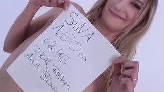 German teen slut gets fucked at blowjob porn casting and loves it