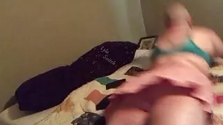 Short Clip Bad Head Butt Wiggle Tease