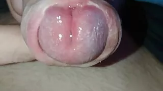 Pre cum play milking