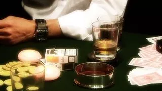 Blond bunny is ready to go all in