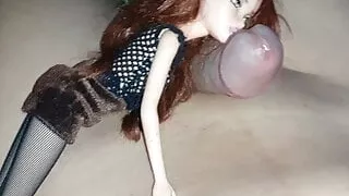 Danna gives me a good ol fashioned blowjob