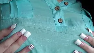 Britney Blue Plays With Dildo Outdoors