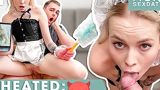 FINLAND! Teen maid fucked by man! NORDICSEXDATES.com