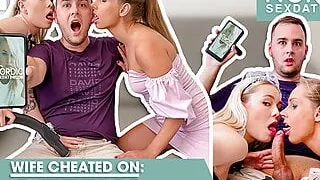 FINLAND: CHEATED on WIFE with two teens! NORDICSEXDATES.com