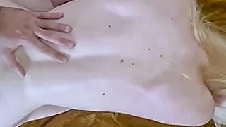 Hot Sexy Blonde Gets Fucked And Creampied In Her Ass