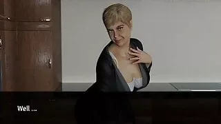 Milf Creek #7 – Rose rubbed her boobs against me and gave me a handjob