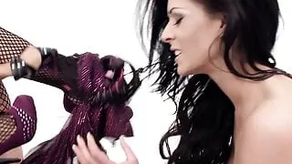 Sexy whores with amazing bodies love filling holes with toys