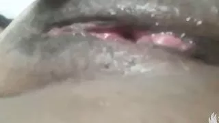 Homemade masturbation with dildo, I just squirt my wet pussy