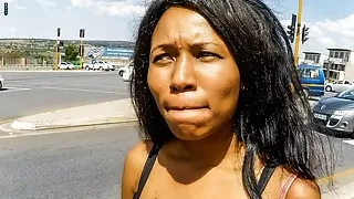 African First Date Turns into Amateur Homemade Fuck Fest