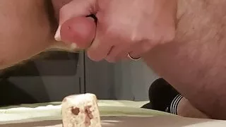 New breakfast for Cicci77 pan & ciock with sperm