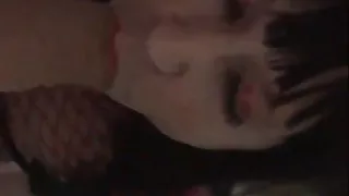 Schwuler Weichei-Arsch zum Mund mit Dildo