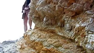 Milf das erste mal Outdoor Sex vor der Kamera