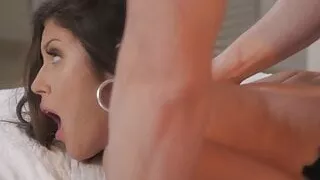 Natural Tits Latina Catalina Ossa Rides Reverse Cowgirl