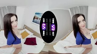 TmwVRnet - Little Eliss - Cutie rides dick after shopping