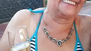 75 year old granny loves masturbation.