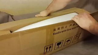Unboxing Asian Mini Sex Doll - Nicole  80cm
