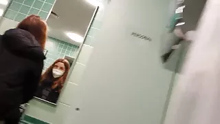 Tedesche, Lingerie, Olio, In Pubblico, Calze, In Bagno