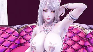 Anitta - Paradinha Ahri Kda Sexy Erotic Dance 4K 60FPS