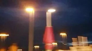 In the evening I had to go to the motorway toilet again