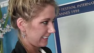 Alicia is a tatted Russian teen who wants black cock