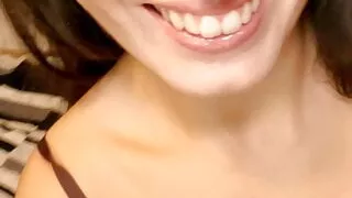 Nala wants to wash - first the dick!