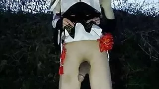 Chinese New Year Ayanami Japanese Cosplay Public