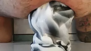 xTreme knotting Bad Dragon XL Cole wall mounted