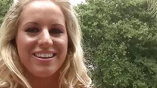 Cassidy Blue has interracial anal sex