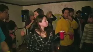 Preggo spex slut sucks college dick