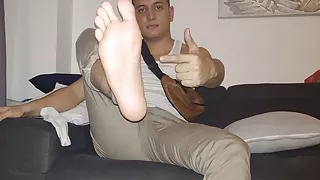 White long socks ( latino feet)