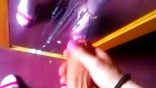 Teen Sissy Girl KittyHot Stroking her Fat Cock!