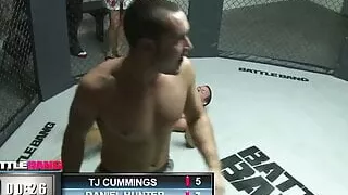 Tattooed Busty Amy Brooke gets fucked in a battle with explosions