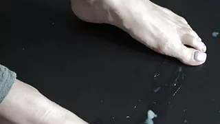 Feet and cum 2