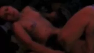 Masturbation with dildo