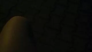 Spread legs in public at a bus stop on the streets