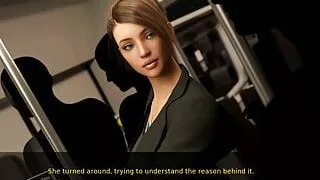 Inside Jennifer – Cute girl fingered in public bus