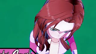 Atom Eve gets POV fucked on a rooftop. Invincible Hentai.