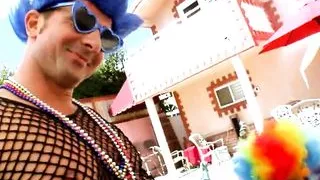 Beverly Hills gets assfucked by Steve Holmes and David P.