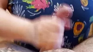 blowjob and penis masturbation from a mature fat woman 2