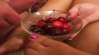 food and feet fetish - hardcore fuck MILF