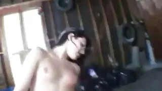 Dirty slut pounded hard in ass