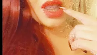 Redhead tease and Denial Femdom
