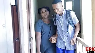 I made my English teacher squirt while fucking her