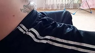 cumming from female hands jerking off my dick 1