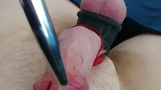 Precum after plugging my Dick