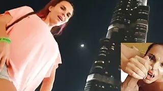 AISCHE PERVERS Gefickt trotz Ramadan- mitten in Dubai FACIAL