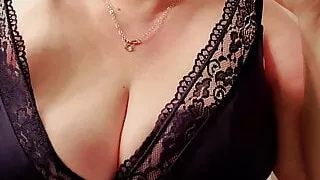 Perfect tease and boob drop
